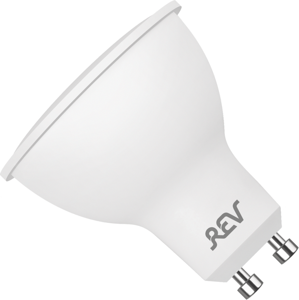 Светодиодная лампа REV LED PAR16 GU10 5W, 4000K, нейтральный свет