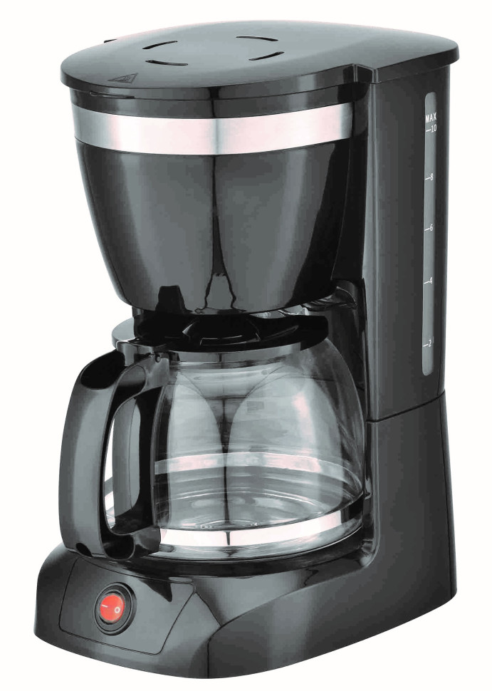 Кофеварка капельная SAKURA SA-6109BK, черный, объем 1.25л, съемный фильтр, автоподогрев Кофеварка капельная SAKURA SA-6109BK, черный, объем 1.25л, съемный фильтр, автоподогрев