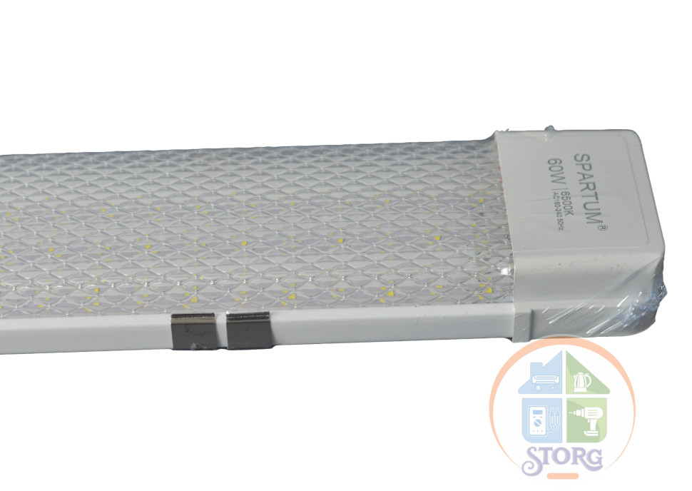 Светильник линейный светодиодный SPARTUM 60W призма (6500K) 1200mm (трехрядка)