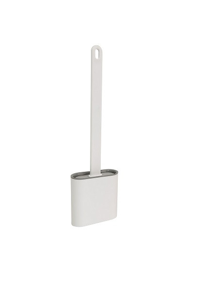 Туалетная щетка Happy Panda HP-TE02  силиконовая с подставкой