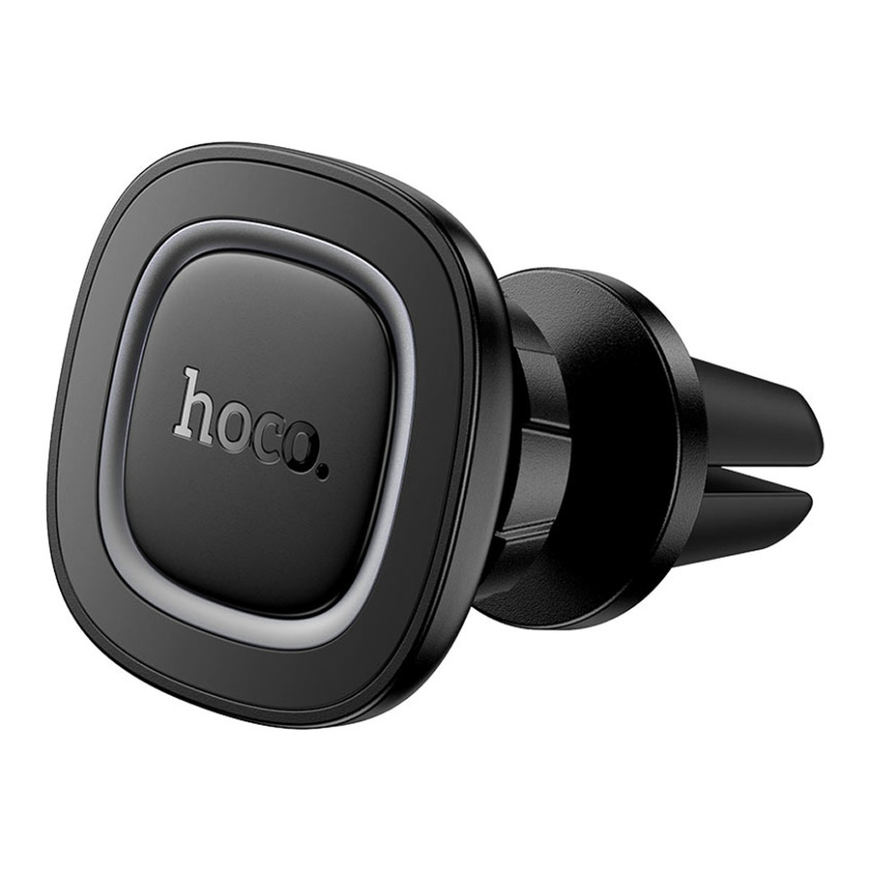 Автомобильный держатель на воздуховод магнитный HOCO H72, black metal gray