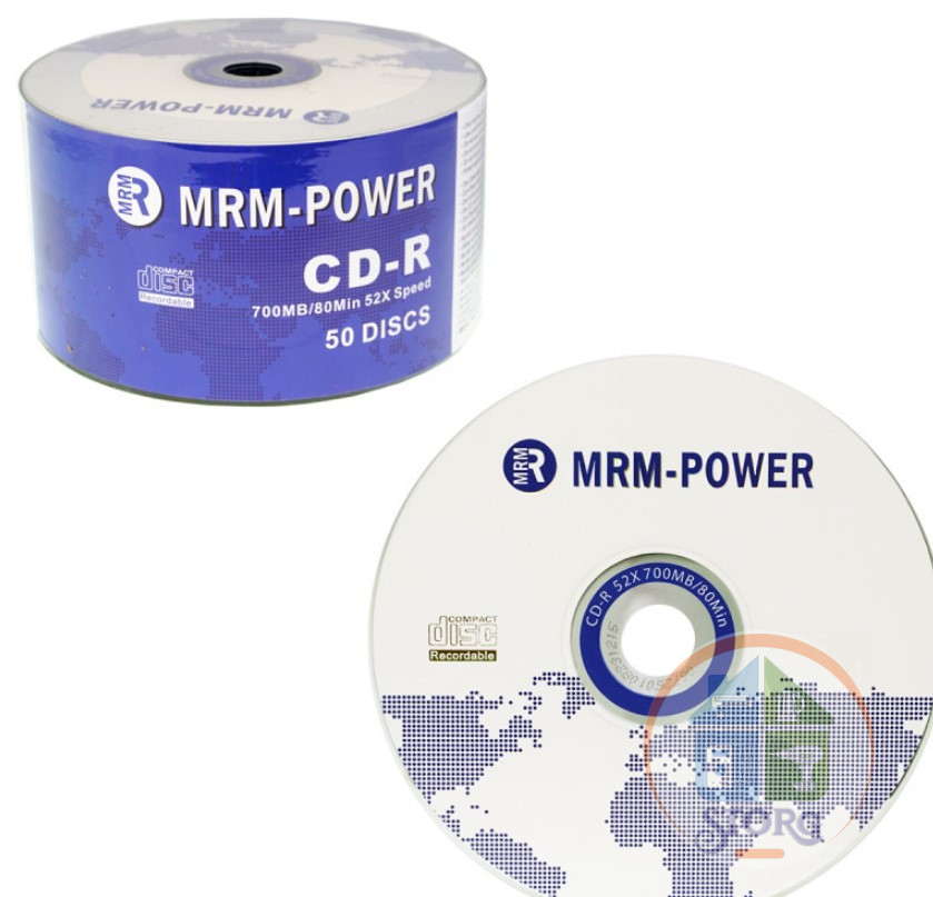 Диск оптический CD-R MRM 700MB