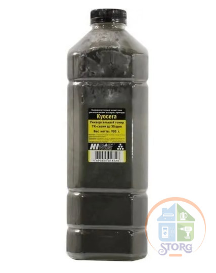 Тонер Hi-Black 9912214900980 канистра 900 г, черный, совместимый для Kyocera ТК-серии до 35 ppm, универсальный