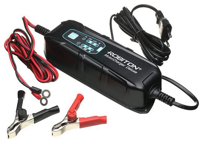 Зарядное устройство для АКБ ток заряда 12v3,8а.h ROBITON MotorCharger Deluxe BL1