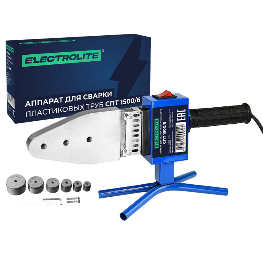 Паяльник для ПВХ ELECTROLITE  СПТ 1500/6 (5шт/кор)
