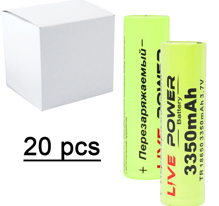 Аккумулятор G70 18650 Live-Power LTP-10 3350mah РЕАЛЬНЫЙ АМПЕРАЖ!