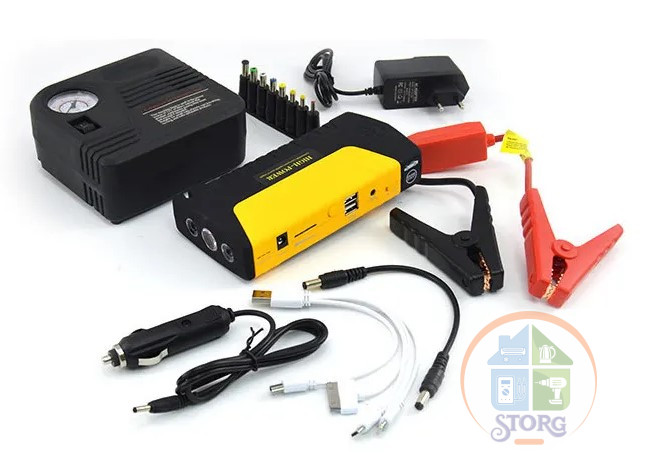 Автомобильное ПЗУ TM150 10000mAh 12V (с компрессором) пуско зарядное устройство