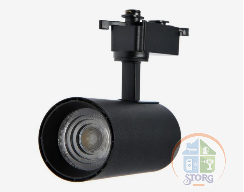Трековый светильник Luazon Eco, LTL-008, 24 deg, 20 W, 1400 Lm, 4000K, дневн. бел., Черный 5198841
