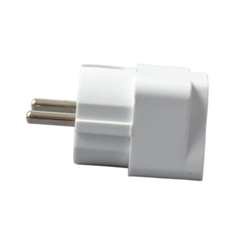 Адаптер переходник SPARTUM универсальный на евровилку белый А-7 (20шт)