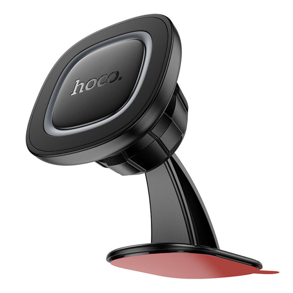 Автомобильный держатель HOCO H73 Crown magnetic car holder (center console) black metal gray