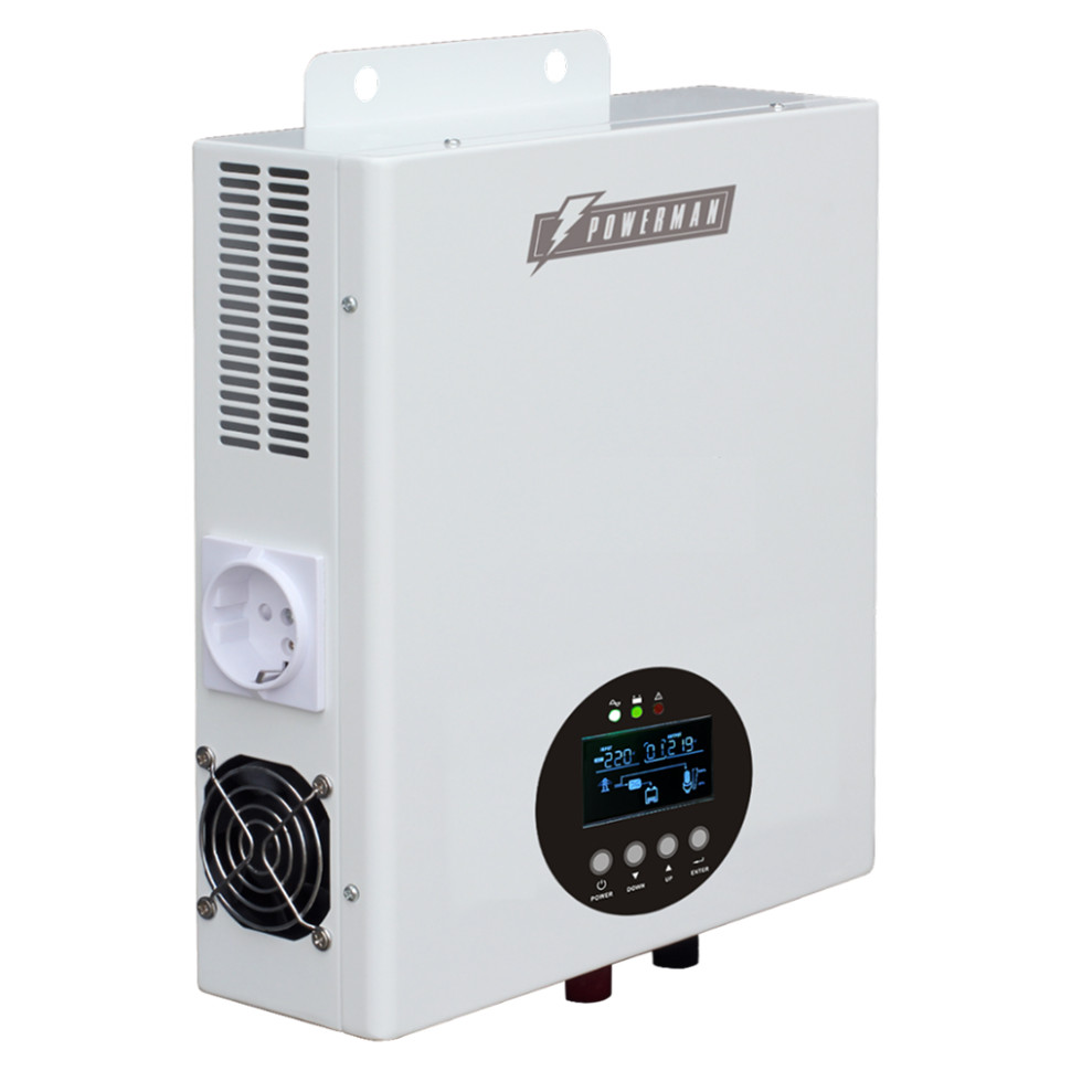 Источник бесперебойного питания POWERMAN Smart 800 HYBRID, линейно-интерактивный, 800ВА/480Вт