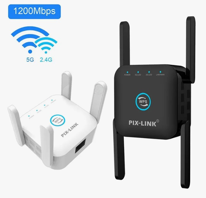 WiFi Усилитель (Repeater) LV-WR24Q  220V 300 Мбит/с 802.11B Black