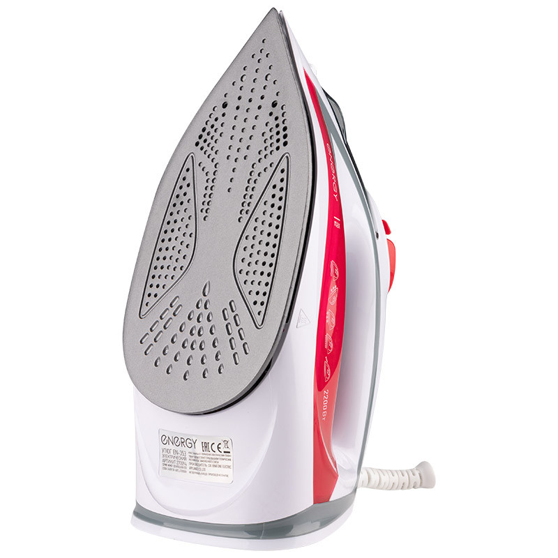 Утюг ENERGY EN-353 Оранжевый; 2200Вт; Тефлоновая подошва