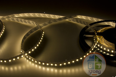 Светодиодная лента LED,открытая REXANT,8мм,IP23,SMD 3528,120 LED/m(7,2 Вт/м),12V,белая (Цена за 5м!)