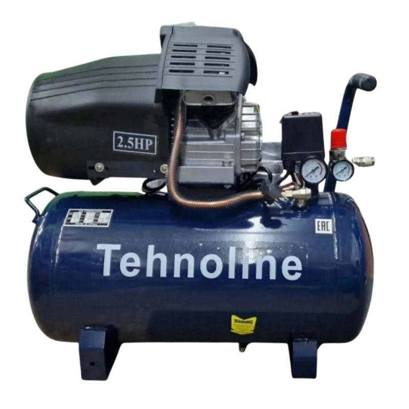 Компрессор Tehnoline  Т360/50/1,8кВт/8 атм, прямая пер., 2поршневый