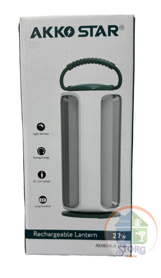 Светильник настольный аккумуляторный с подвесом AKKOSTAR AK9854LA 27W-4000mAh
