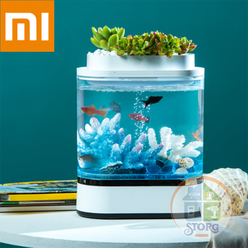 Аквариум Xiaomi Descriptive Geometry Mini Lazy Fish Tank (HF-JHYG005) (C300)