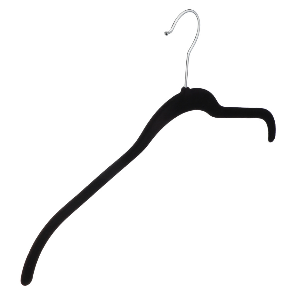 Набор вешалок для одежды 2шт VETTA, 42см, без перекладины, с покрытием флок