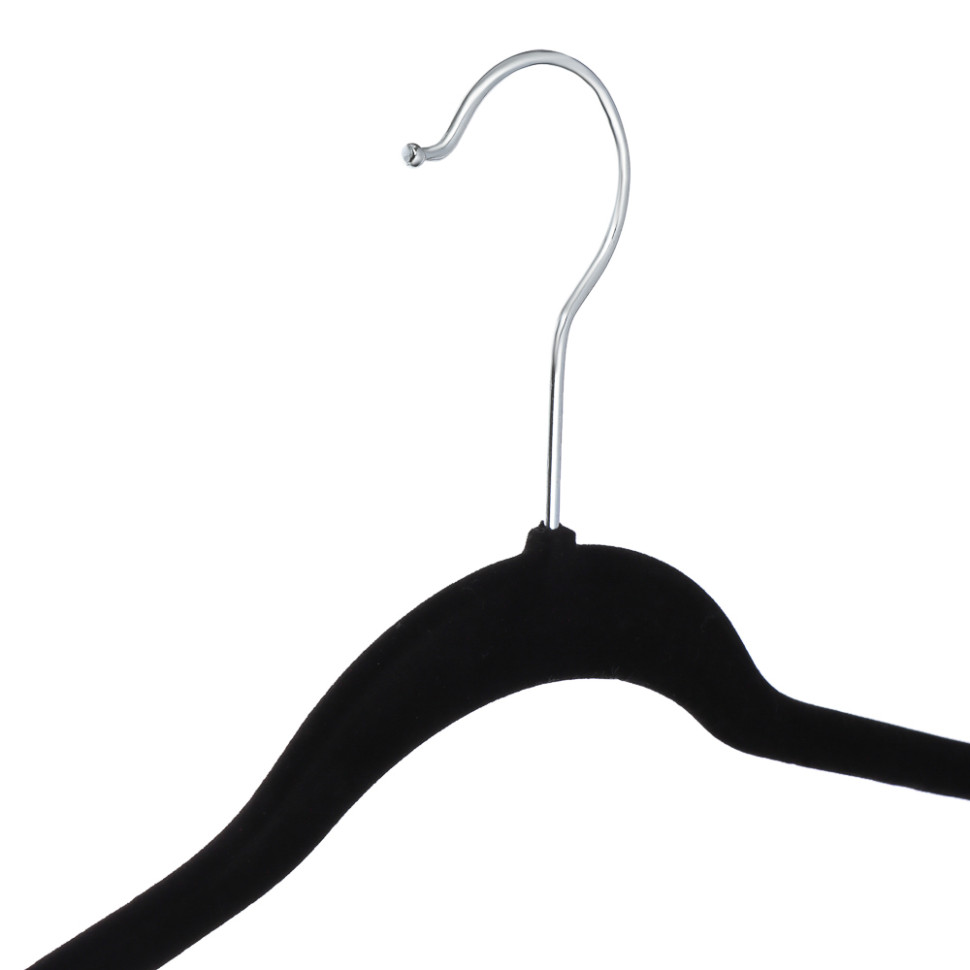 Набор вешалок для одежды 2шт VETTA, 42см, без перекладины, с покрытием флок