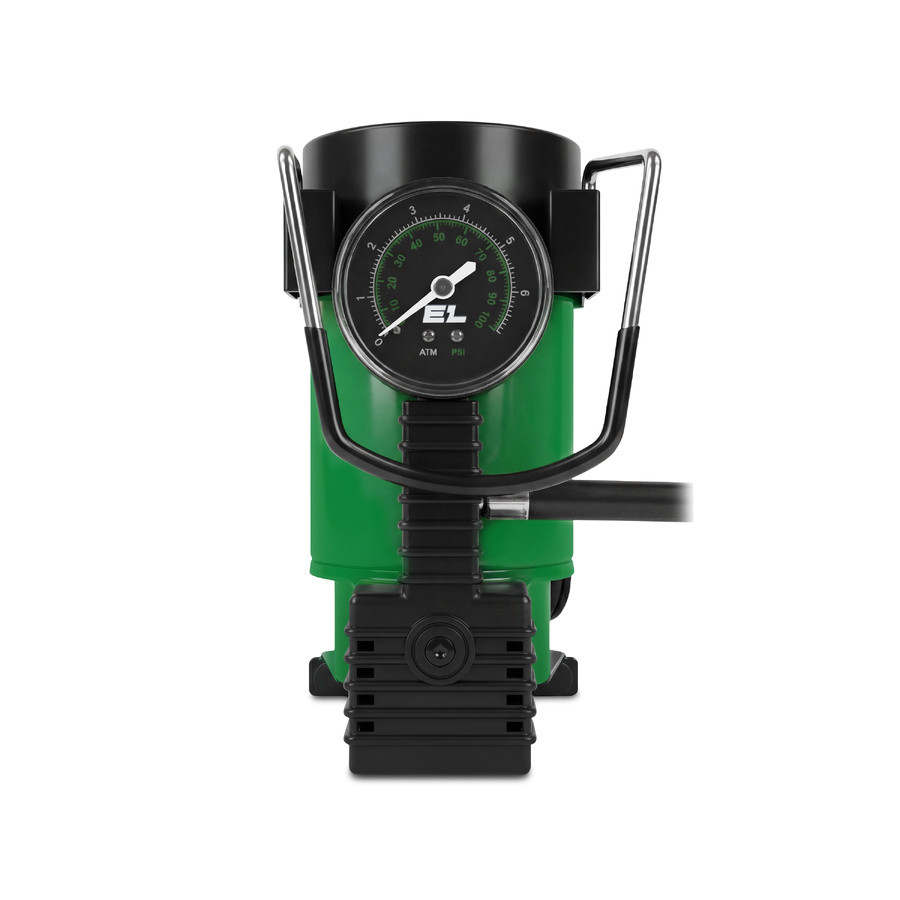 Автомобильный компрессор ELECTROLITE AC 170, 170Вт, 6.8Бар, 50л/мин, гнездо прикур., порш. металл