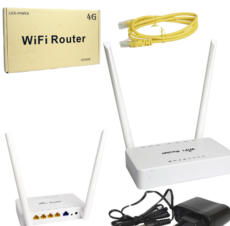 Стационарный Wi-Fi Роутер ZBT WE526 3G/4G 300m (white)