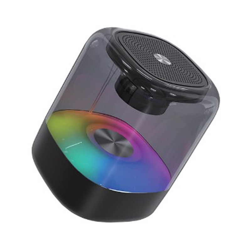 Портативная Bluetooth колонка QUMO Plasma ВТ 0082 5 ВТ объемное звучание RGb подсветка