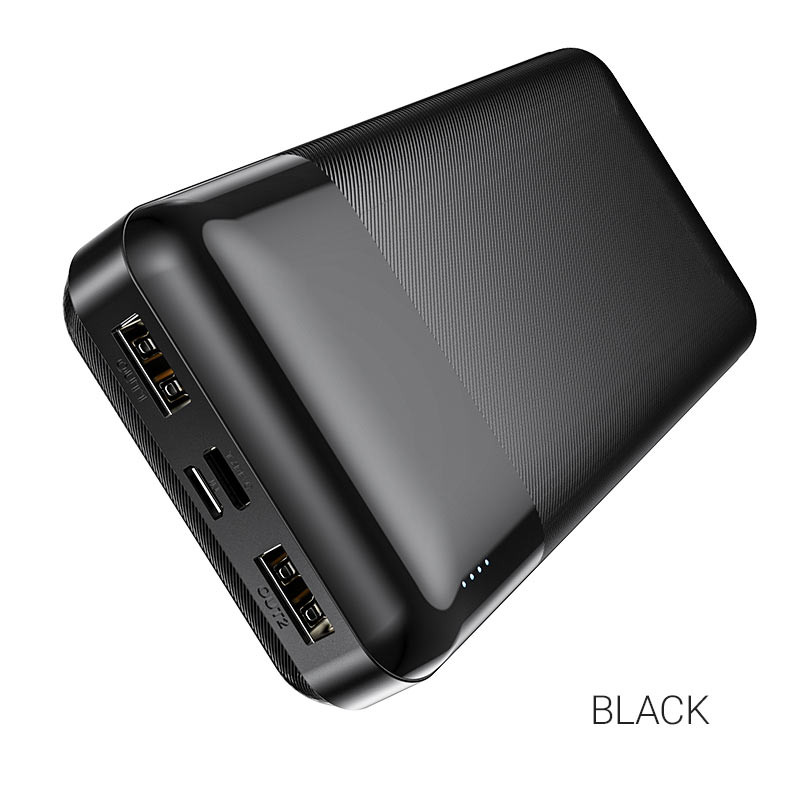 Аккумулятор внешний резервный HOCO J72A Easy trave 20000mAh (чёрный)