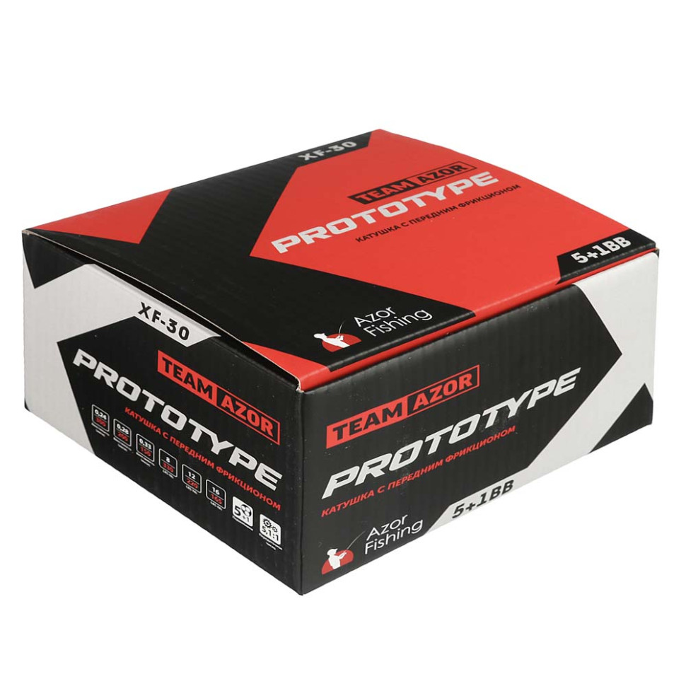 Катушка c передним фрикционом AZOR FISHING "Прототип Икс" XF-20, 5+1bb