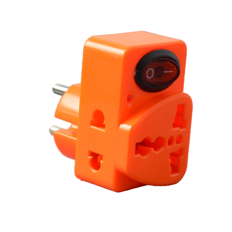 Переходник SPARTUM для сетевых розеток с выключателем 816 (12шт)