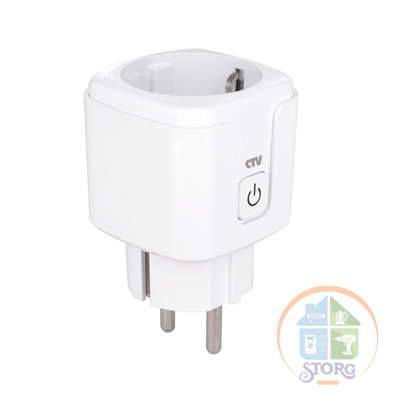 Умная Wi-Fi розетка CTV-HomePlug дистационная бытовых электроприборов