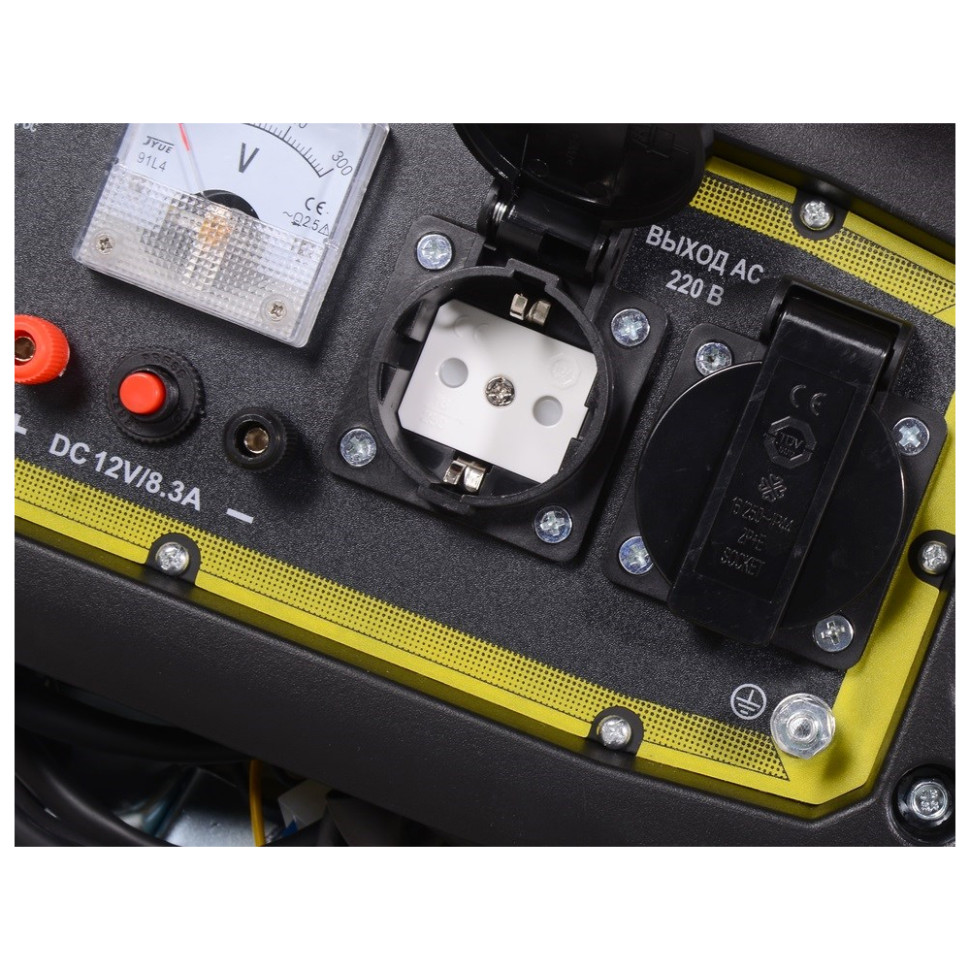 Генератор бензиновый инверторный Huter DN2700i (2.2/2.7кВт, 1фаза, 4такт., ручной, чист.син., ЭКО‑режим) Генератор бензиновый инверторный Huter DN2700i (2.2/2.7кВт, 1фаза, 4такт., ручной, чист.син., ЭКО‑режим)