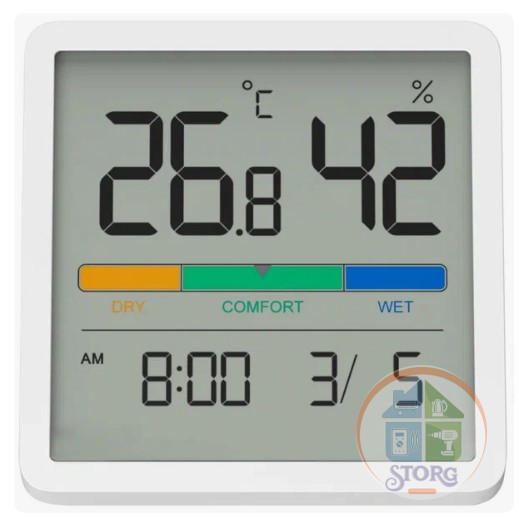Метеостанция Xiaomi BEHEART Temperature and Humidity Clock Display W200