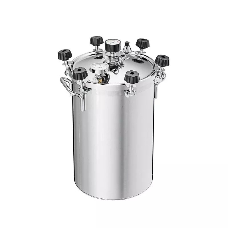 Автоклав-стерилизатор Фабрика домашних консервов "Консерватор" Макси (Нерж, цельный бак, 3 уровня, манометр, термометр, клапан сброса изб. давления), УЗБИ, г. Челябинск