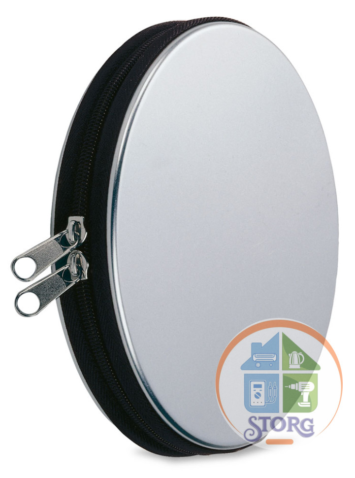 Футляр для дисков Gembird CW-L24R,  для 24 CD круглый.кожа