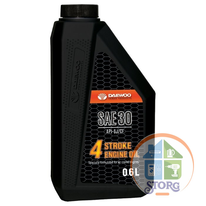 Масло летнее для 4-х тактных двигателей DAEWOO SAE30 DWO 400 (24) 0,6л