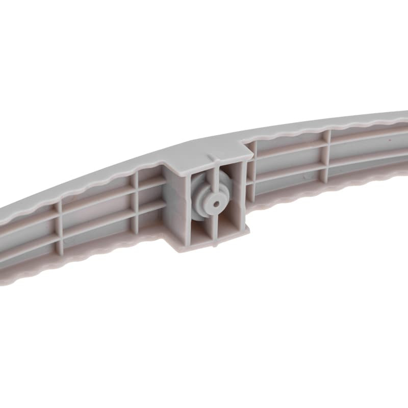 Держатель кабеля для прямого монтажа двухсторонний серый, 240мм (20шт/уп) REXANT