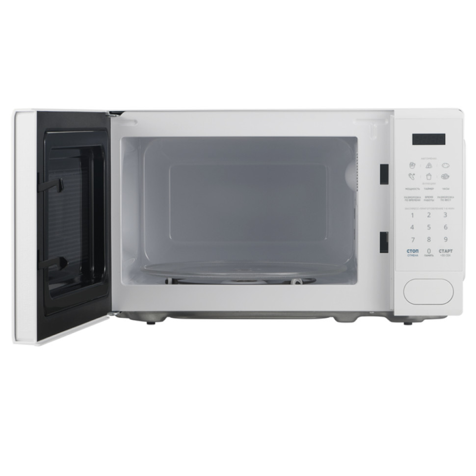 Микроволновая печь Midea EM720C2PR-W Белый, 20л, 700Вт, сенсор, LED‑дисплей, 10 мощн., 6-автопрог. Микроволновая печь Midea EM720C2PR-W Белый, 20л, 700Вт, сенсор, LED‑дисплей, 10 мощн., 6-автопрог.