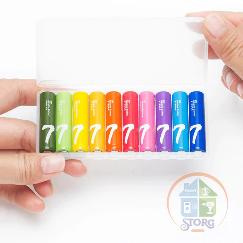 Батарейка Xiaomi ZMI ZI7 Rainbow AAA batteries LR-03 (10 Box)  ALKALINE