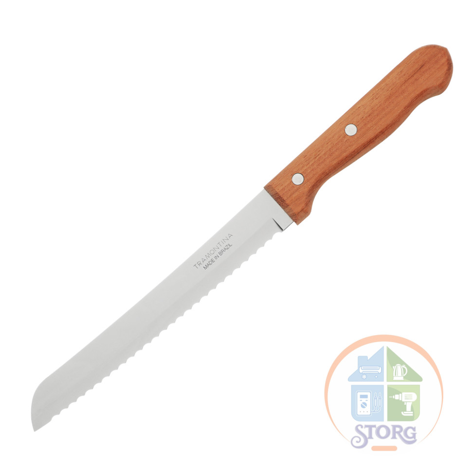 Нож для хлеба 20см Tramontina Dynamic, 22317/108