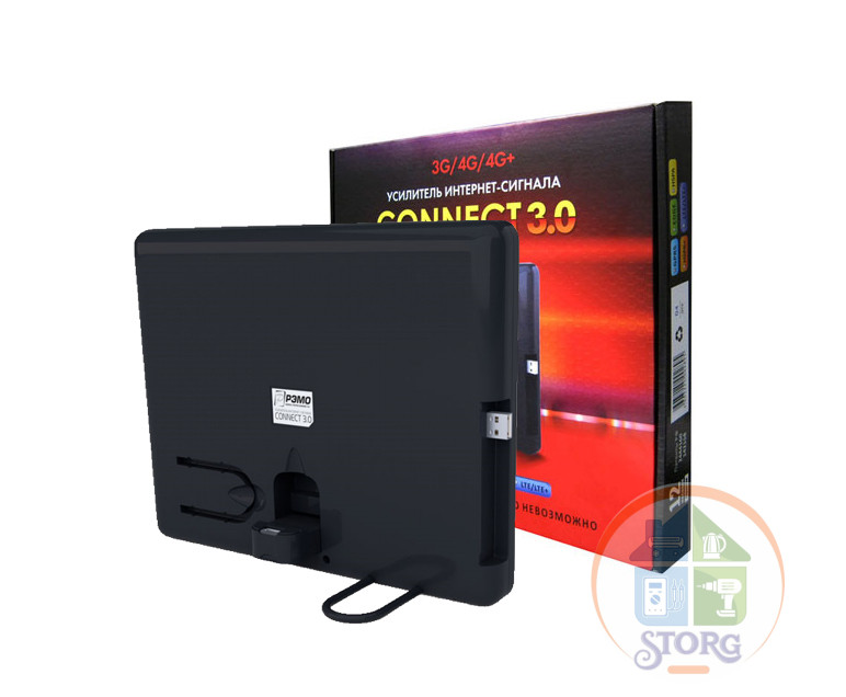 Антеннa комнатная Connect 3.0. Диапазон: GSM, 3G , 4G//для усиления интернет-сигнала