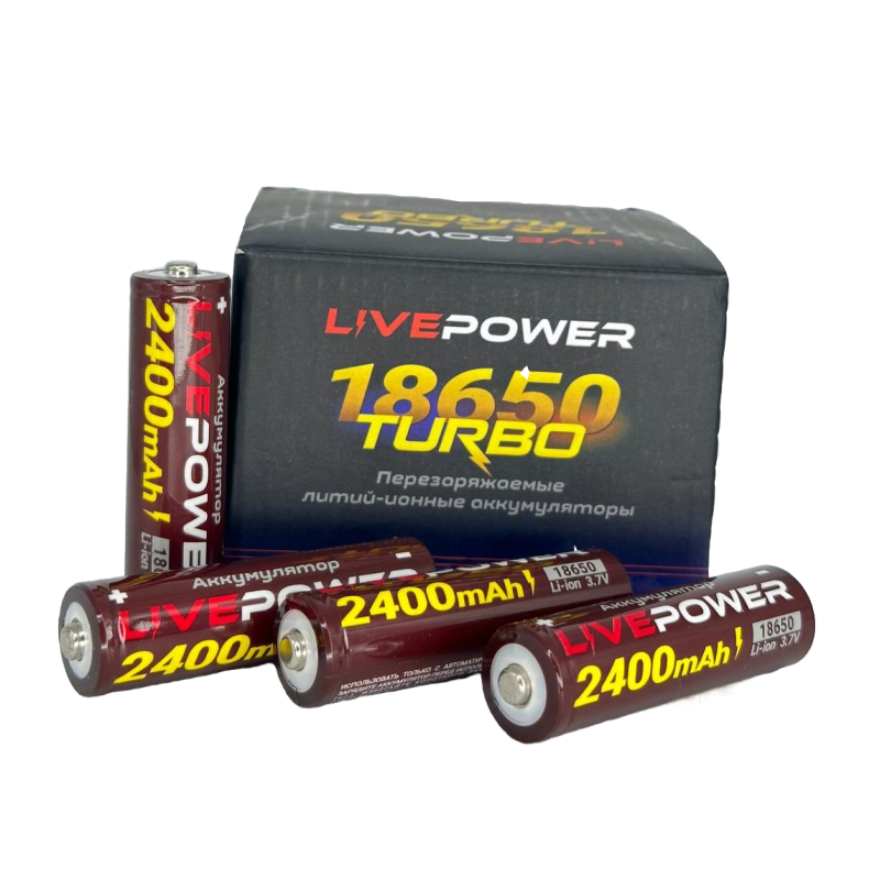 Аккумулятор  G60 18650 LTE32  2400mah = 2000mAh (20pcs)