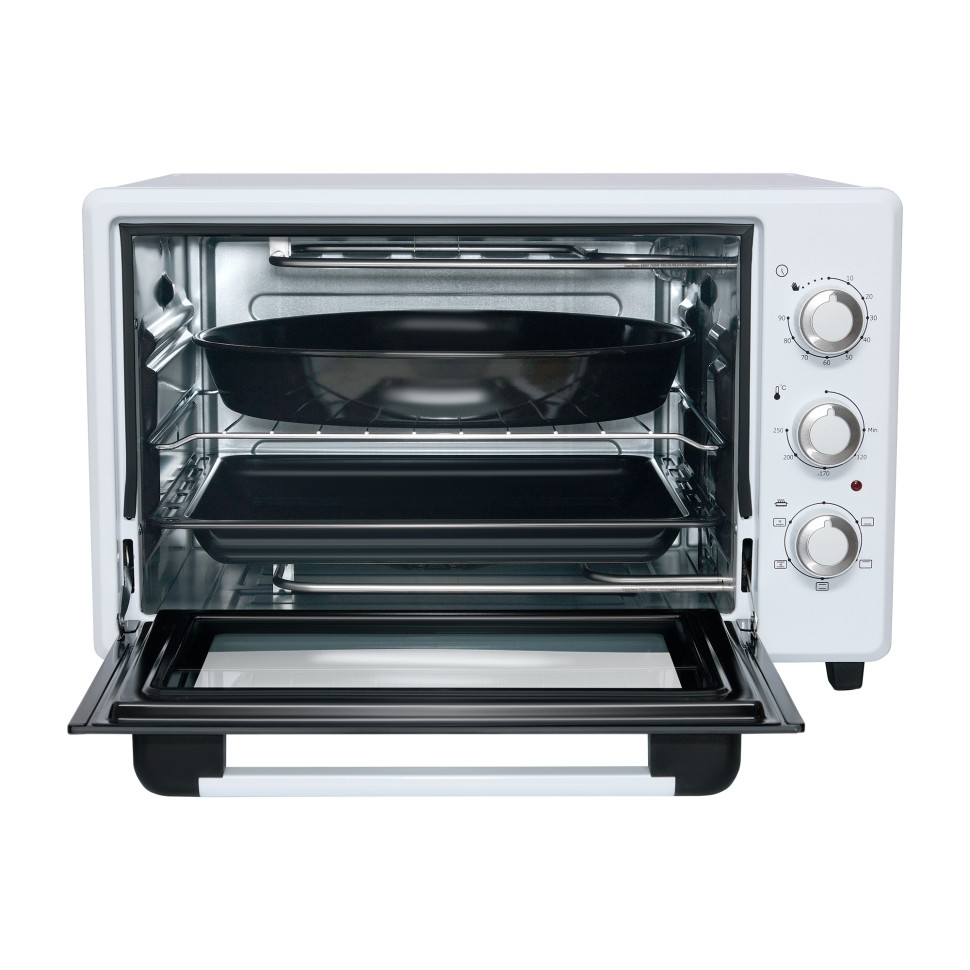 Духовой шкаф OASIS everywhere M-40CW2, Белый, 40л, 1500Вт, Конвекция, 5 реж., 2-е стекло, 50-250°С