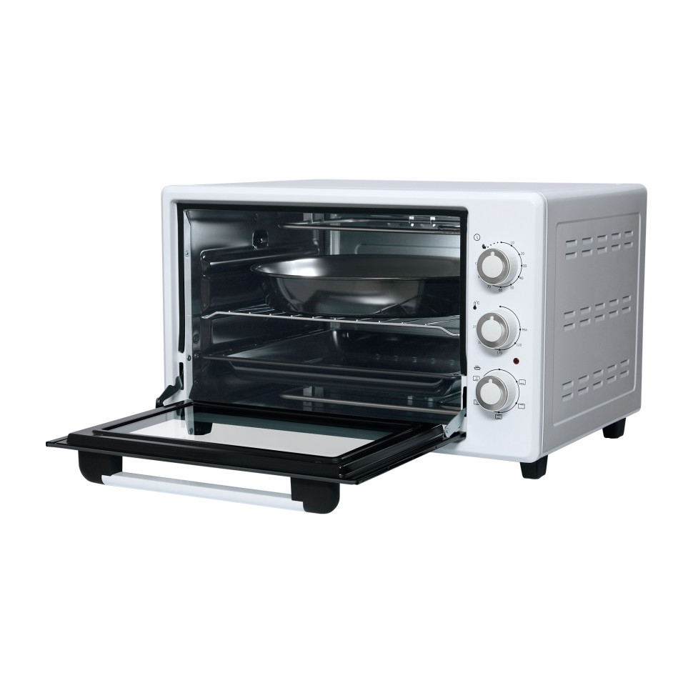 Духовой шкаф OASIS everywhere M-40CW2, Белый, 40л, 1500Вт, Конвекция, 5 реж., 2-е стекло, 50-250°С
