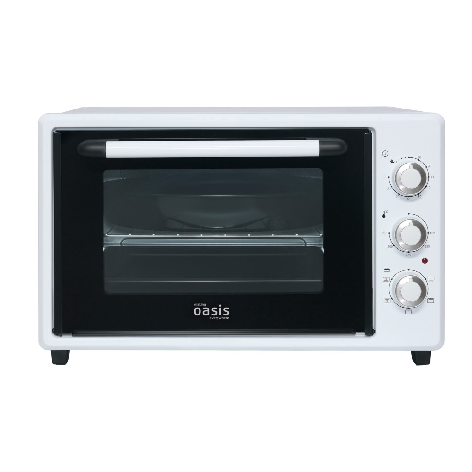 Духовой шкаф OASIS everywhere M-40CW2, Белый, 40л, 1500Вт, Конвекция, 5 реж., 2-е стекло, 50-250°С