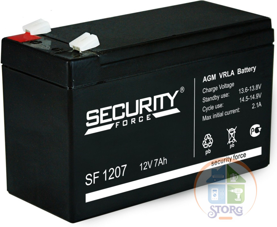 Аккумулятор DELTA  AGM-SF 12v 7A