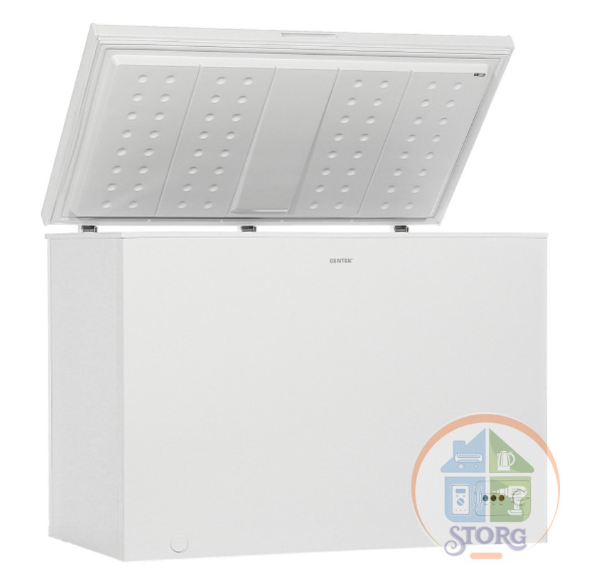 Морозильный ларь Centek CT-1765 (белый) <290л>  1115x670x850 мм (ДхШхВ)  класс А+, LED, R600А