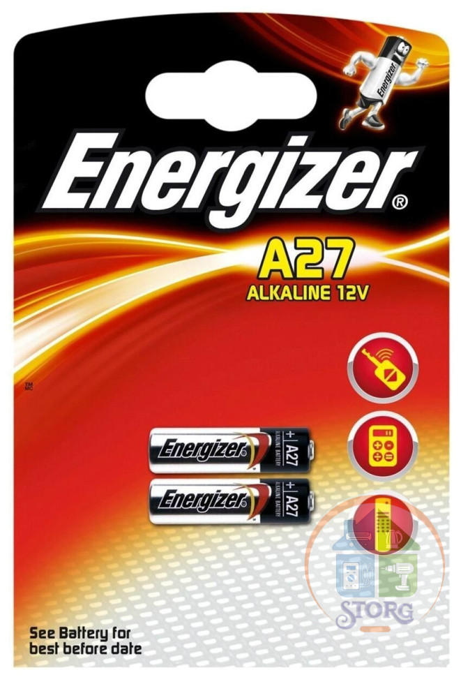 Элемент питания Energizer MN27A/2BL A27