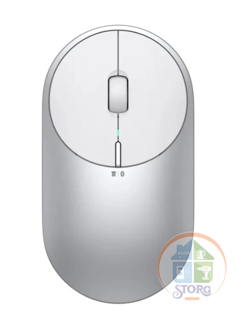 Мышь беспроводная Xiaomi Mi Portable Mouse 2 BXSBMW02 серебро