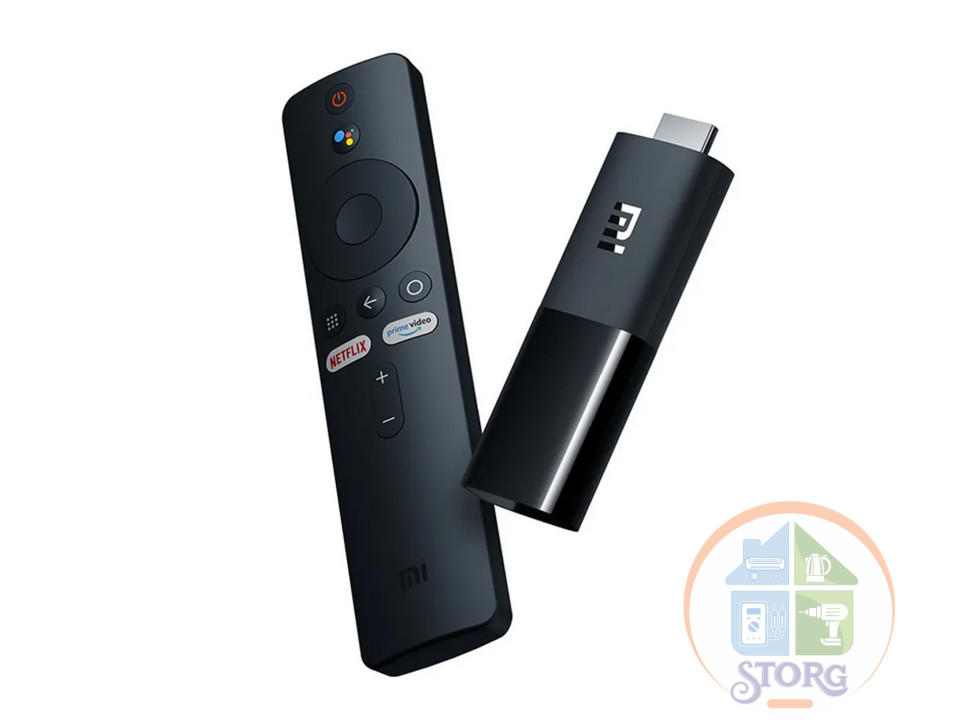 Смарт-ТВ Android приставка Xiaomi Mi TV Stick EU, MDZ-24-AA 4х яд.проц. ;2Гб опер.п. / 8 Гб накопи