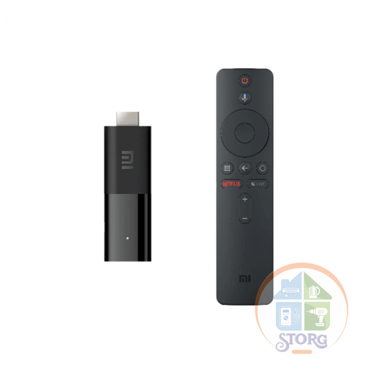 Смарт-ТВ Android приставка Xiaomi Mi TV Stick EU, MDZ-24-AA 4х яд.проц. ;2Гб опер.п. / 8 Гб накопи